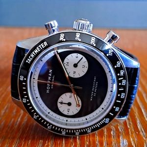Hoffman watch - Reverse Panda chronograph